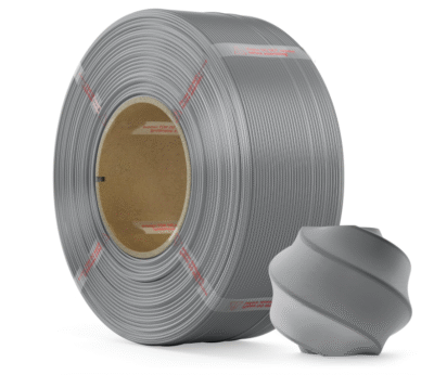 Refill Filamento 3d Bambu Lab PLA Lite Sem Carretel Reutilizável Cinza