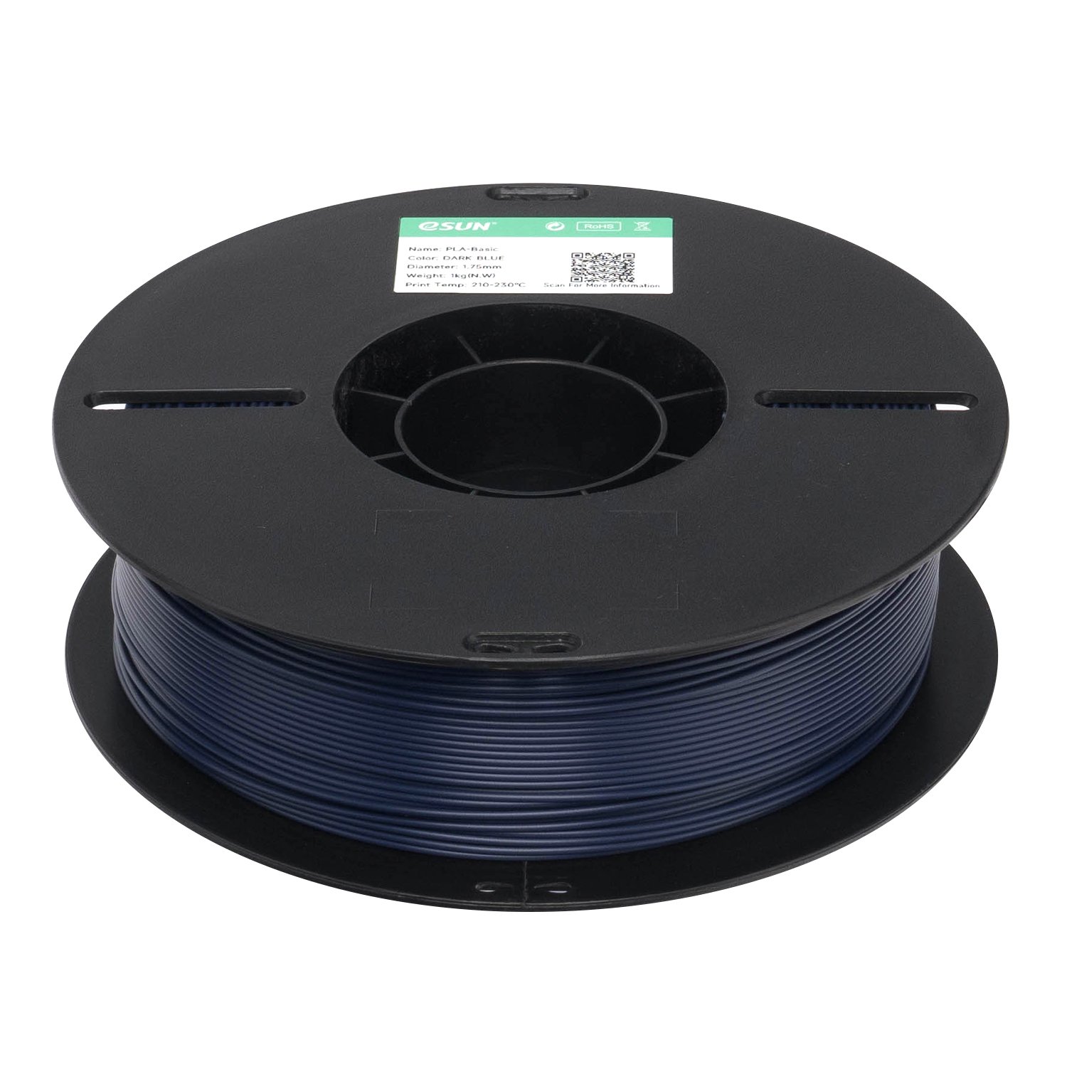 Filamento 3d eSun PLA Azul Escuro 1kg - Imagem 4