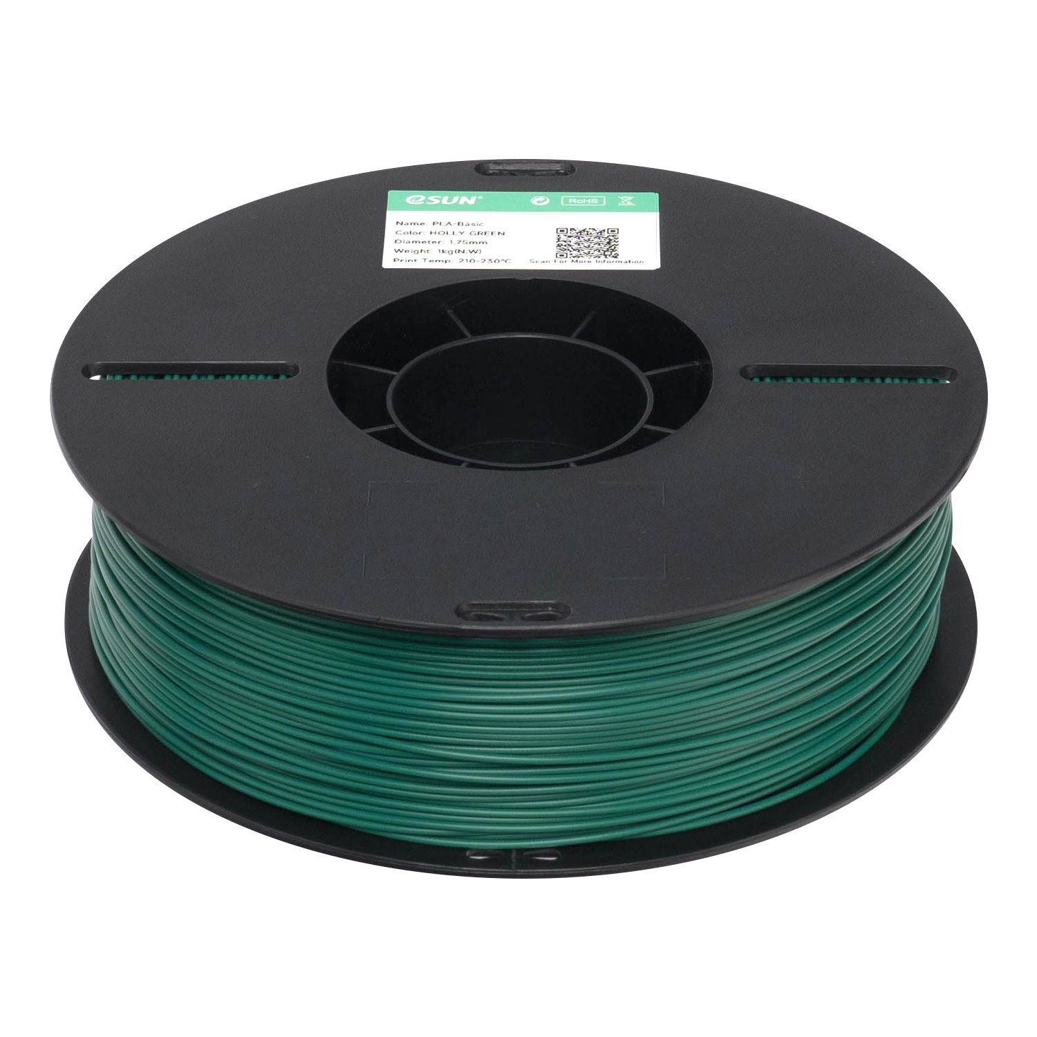 Filamento 3d eSun PLA Verde Turquesa 1kg - Imagem 4