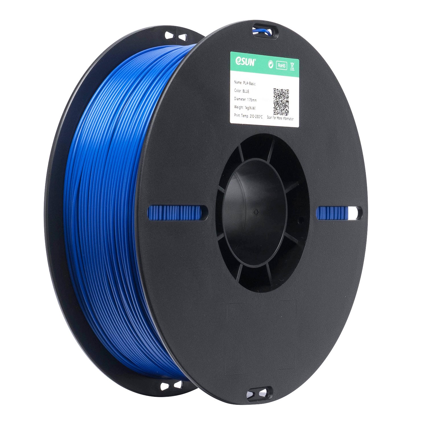 Filamento 3d eSun PLA Basic Azul 1kg - Imagem 3