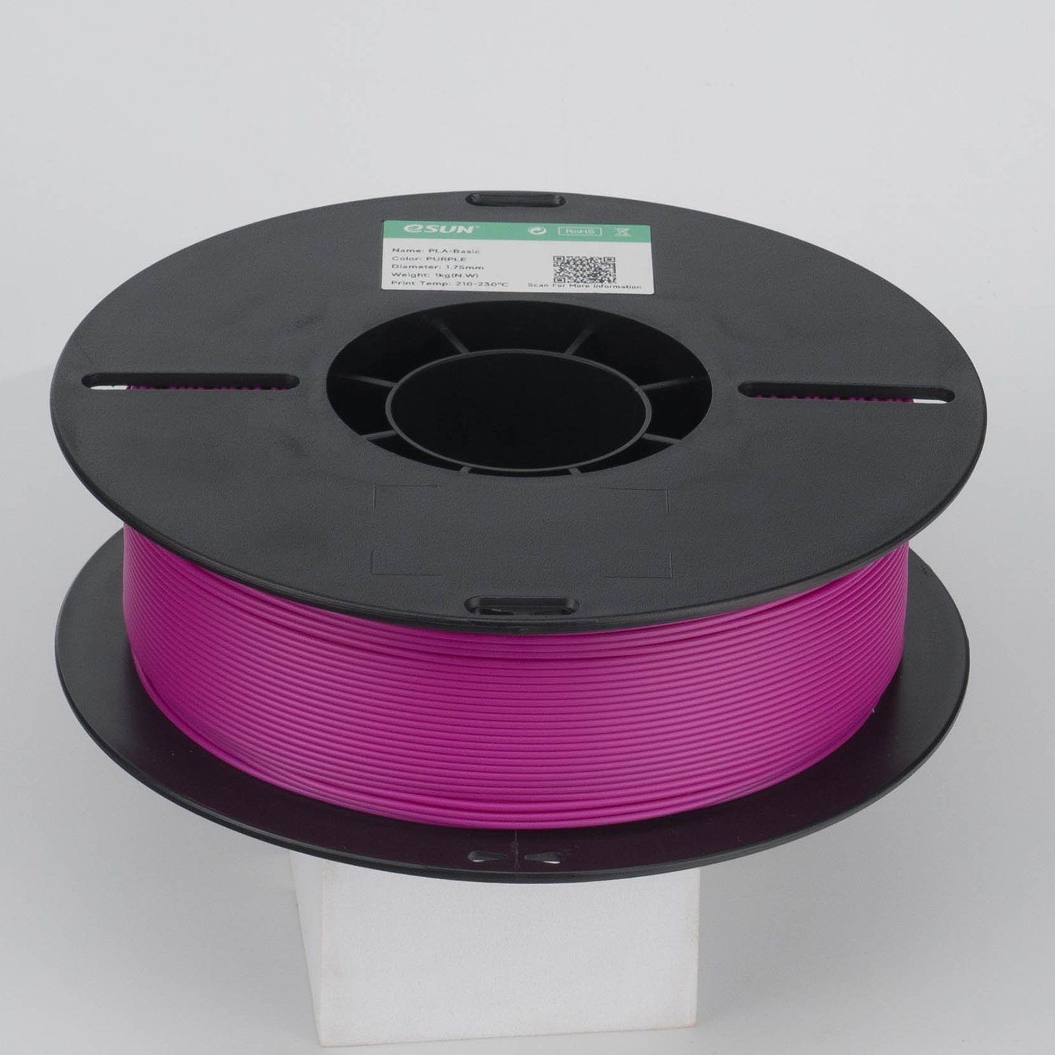 Filamento 3d eSun PLA Basic Roxo 1kg - Imagem 4